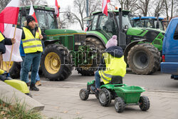 Protest rolników wobec umowy UE-Mercosur