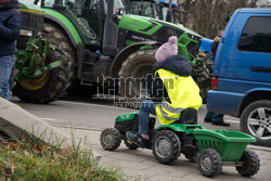 Protest rolników wobec umowy UE-Mercosur