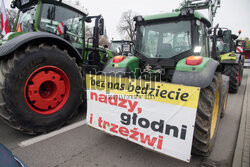 Protest rolników wobec umowy UE-Mercosur