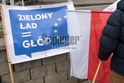 Protest rolników wobec umowy UE-Mercosur