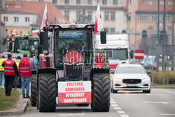 Protest rolników wobec umowy UE-Mercosur