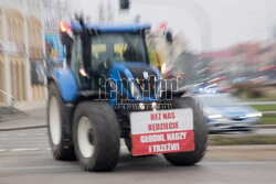 Protest rolników wobec umowy UE-Mercosur