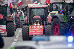 Protest rolników wobec umowy UE-Mercosur