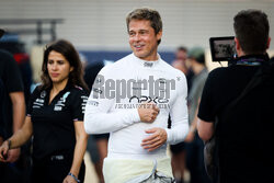 Brad Pitt na F1 Abu Dhabi Grand Prix