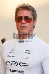 Brad Pitt na F1 Abu Dhabi Grand Prix