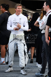 Brad Pitt na F1 Abu Dhabi Grand Prix