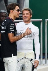 Brad Pitt na F1 Abu Dhabi Grand Prix