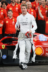 Brad Pitt na F1 Abu Dhabi Grand Prix