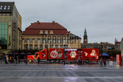 Rozświetlenie choinki we Wroclawiu