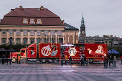 Rozświetlenie choinki we Wroclawiu