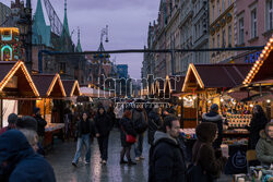 Rozświetlenie choinki we Wroclawiu