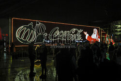 Ciężarówka Coca Coli we Wrocławiu