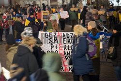 Akcja wsparcia ukraińskich jeńców wojennych w Gdańsku