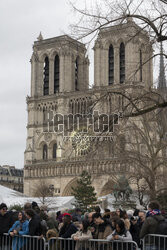 Katedra Notre-Dame w Paryzu przed otwarciem