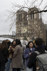 Katedra Notre-Dame w Paryzu przed otwarciem