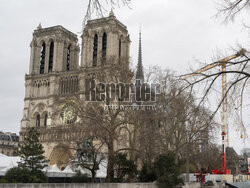 Katedra Notre-Dame w Paryzu przed otwarciem