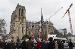 Katedra Notre-Dame w Paryzu przed otwarciem