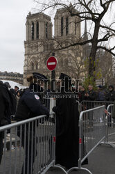 Katedra Notre-Dame w Paryzu przed otwarciem