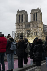 Katedra Notre-Dame w Paryzu przed otwarciem