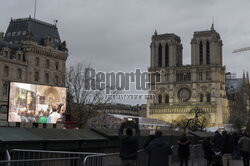 Katedra Notre-Dame w Paryzu przed otwarciem