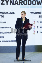 Spotkanie Premiera z laureatami międzynarodowych olimpiad naukowych