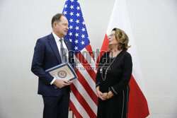 Spotkanie marszałek Senatu z ambasadorem USA