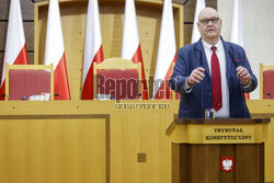 Konferencja prasowa nowego prezesa Trybunału Konstytucyjnego