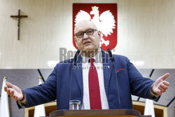 Konferencja prasowa nowego prezesa Trybunału Konstytucyjnego